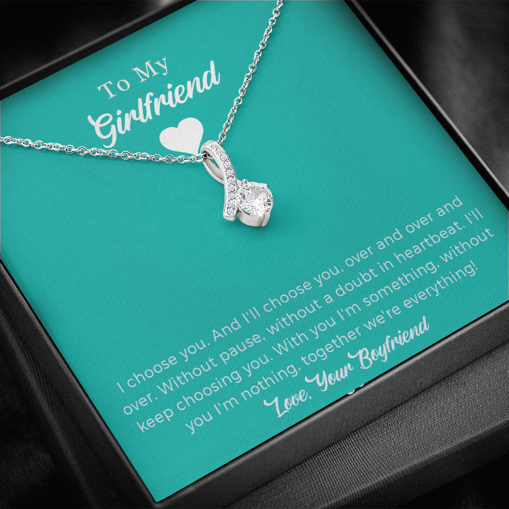 Girlfriend Alluring Beauty Necklace Gift For Girlfriend Form Boyfriend
