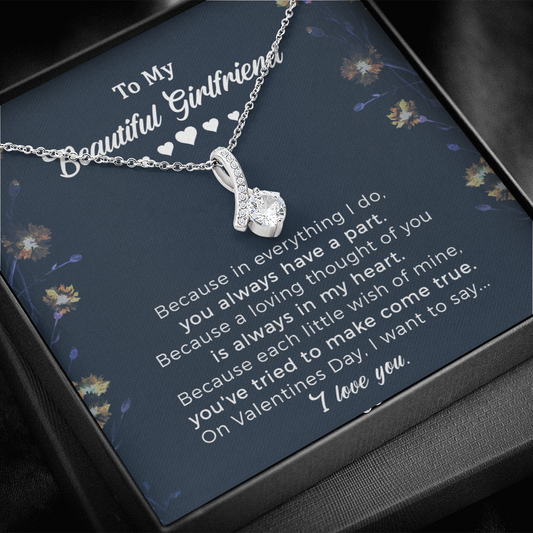 Best Valentine Alluring Beauty Necklace Gift For Girlfriend
