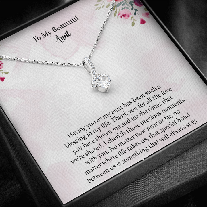 Best aunt ever necklace hot sale