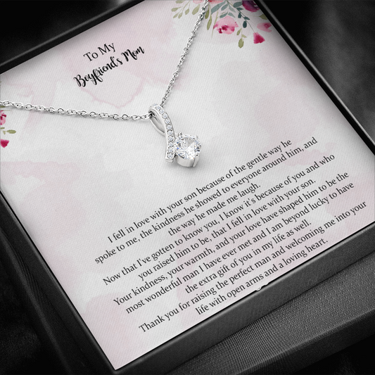 Mother-in-law Necklace, Gift To My Boyfriend’s Mom Necklace, Gift For Future Mother-in-law