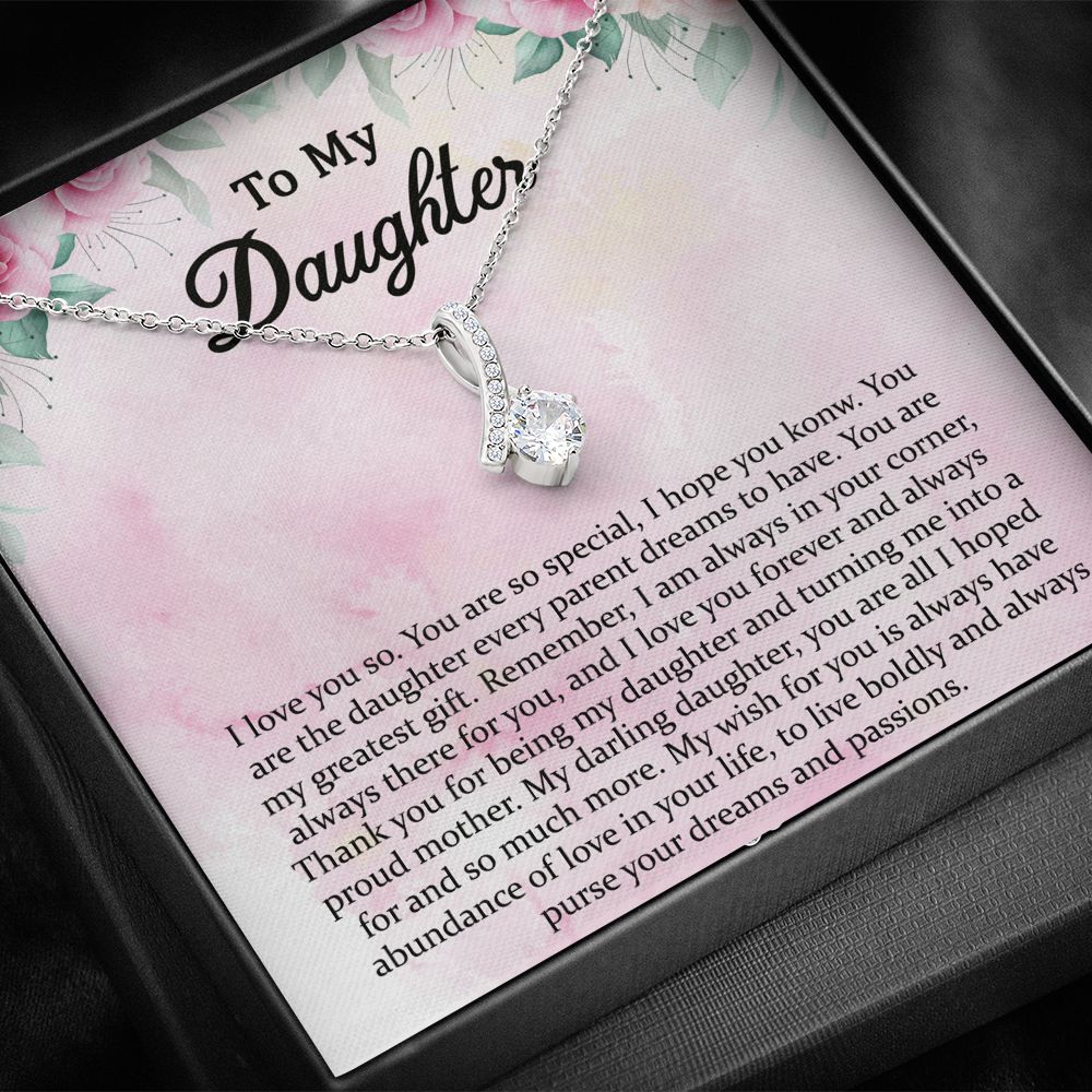 Daughter Gift from Mom to Daughter Necklace Gift for Daughter Birthday Gift