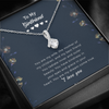 Best Wife Necklace Jewelry Gifts For Girlfriend With Message Card.