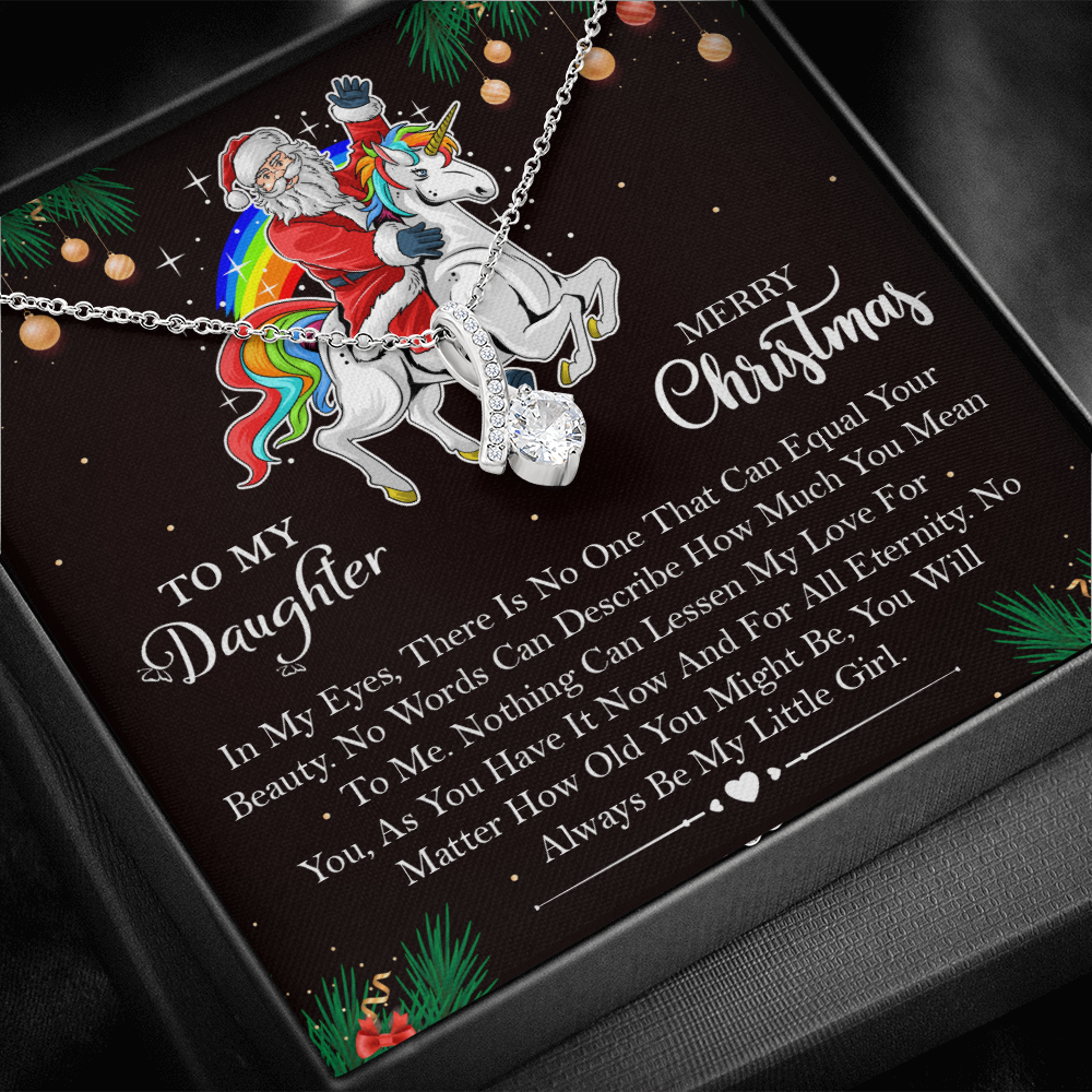 Daughter Gifts From Mom and Dad Necklace