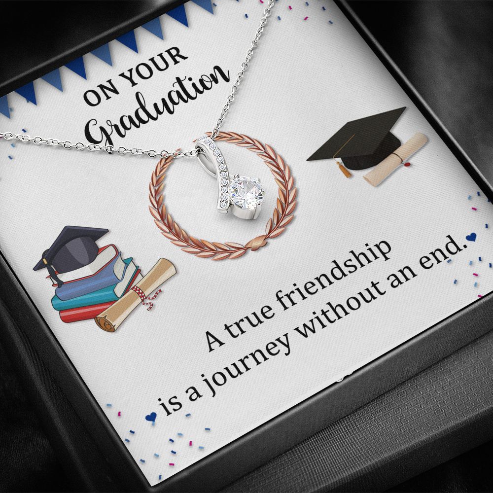 Friendship Necklace for Women - Best Friend, Friendship Gifts for Women, Graduation Gifts for Her