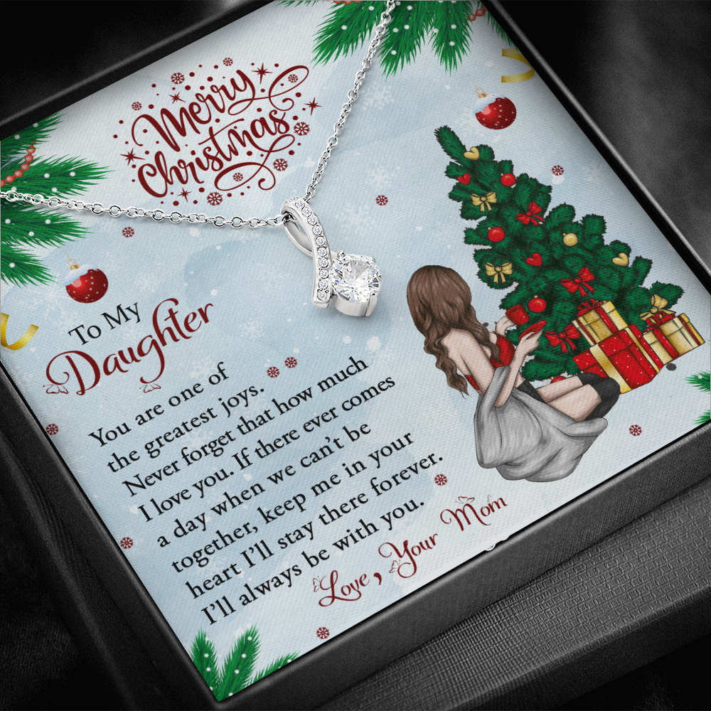 Daughter Gifts From Mom and Dad Necklace