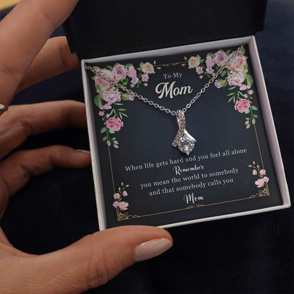 To My Mom Necklace