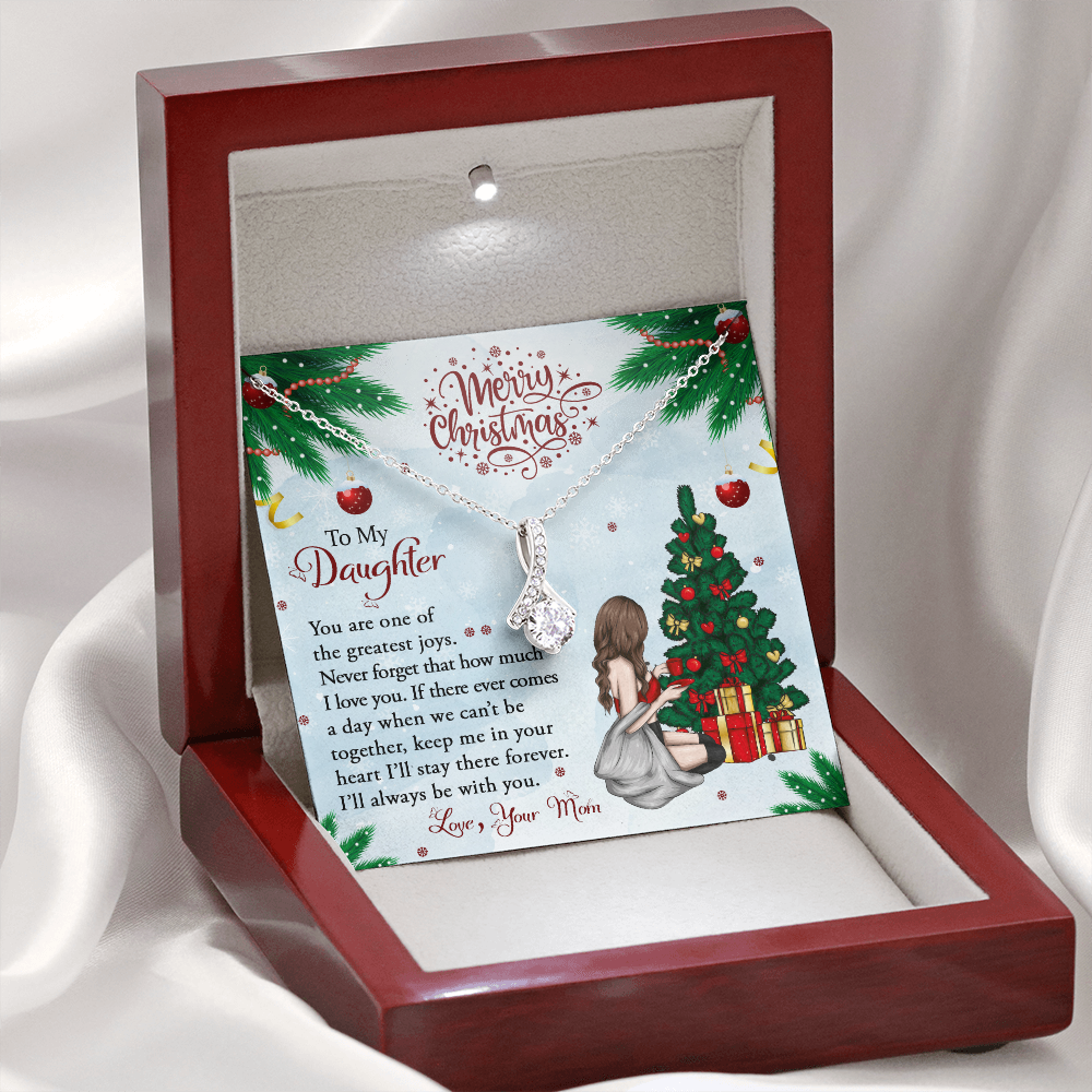 Daughter Gifts From Mom and Dad Necklace