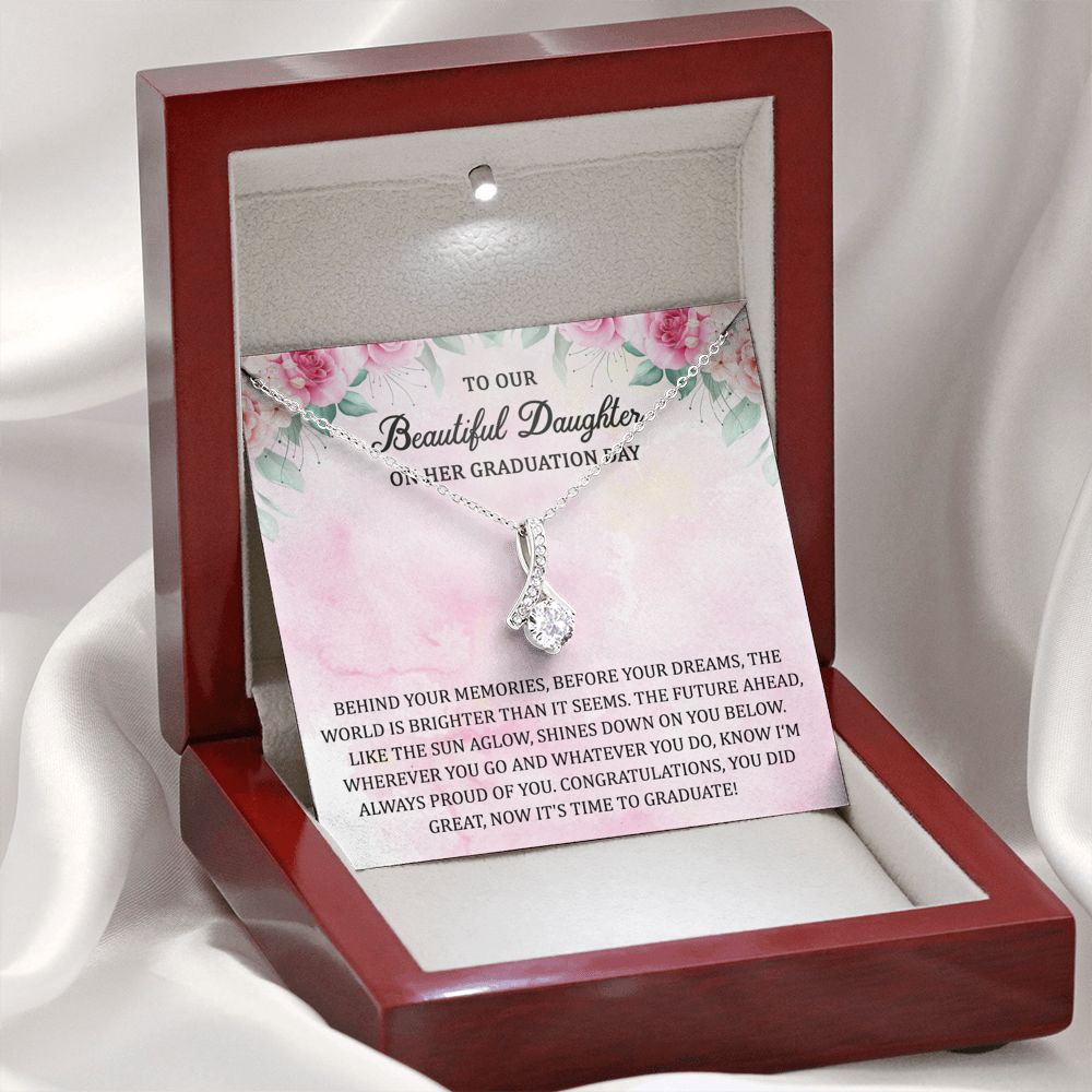 Inspirational Behind Your Memories, Before Your Dreams Necklace