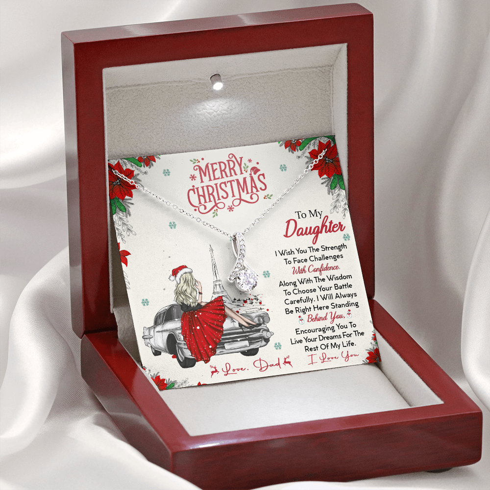 Daughter Gifts From Mom and Dad Necklace