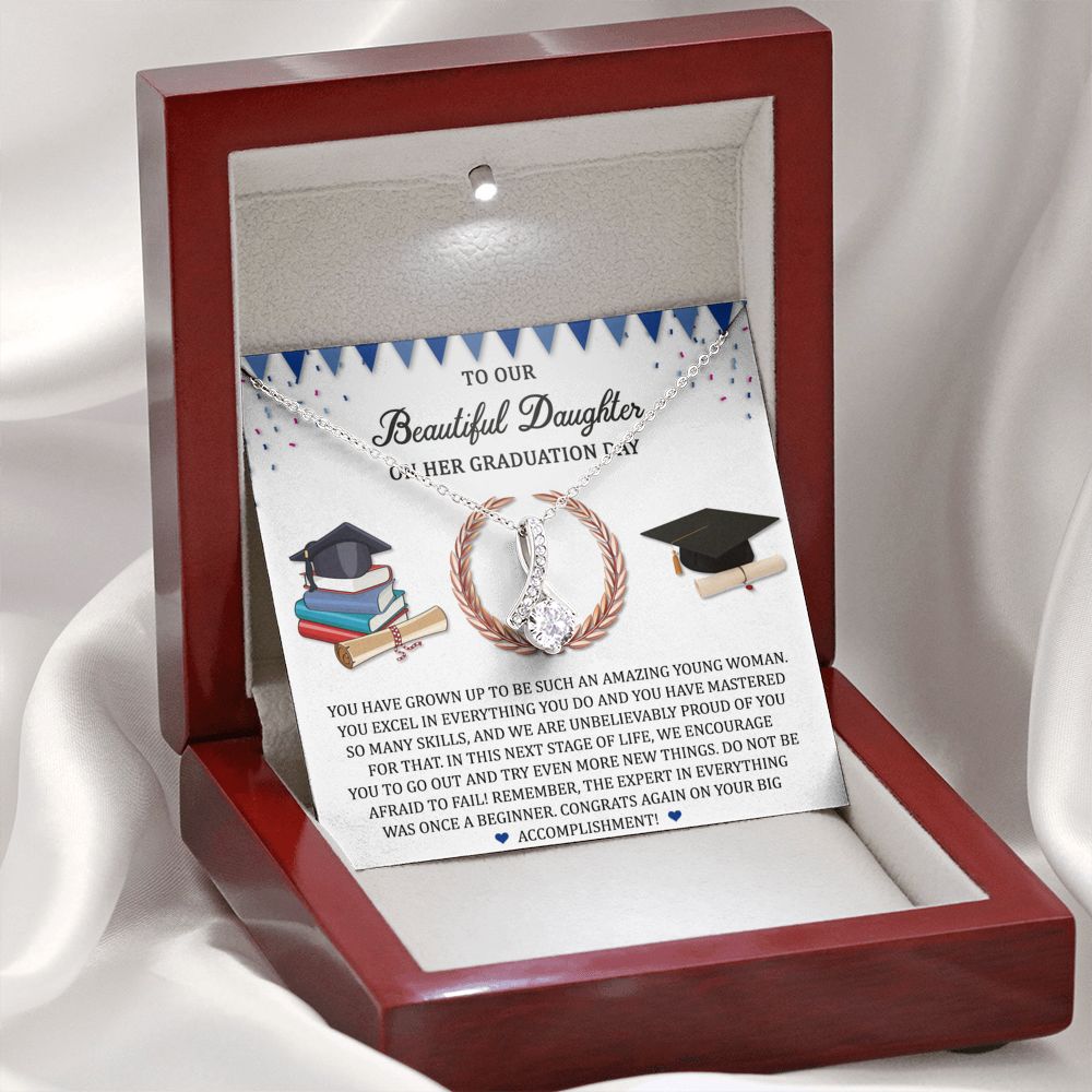 Graduation Necklace For Girls Alluring Beauty Necklace