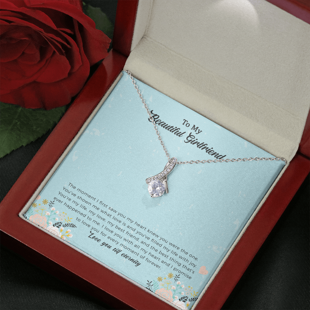 To My Soulmate Alluring Beauty Necklace, Valentines Gift To My Girlfriend