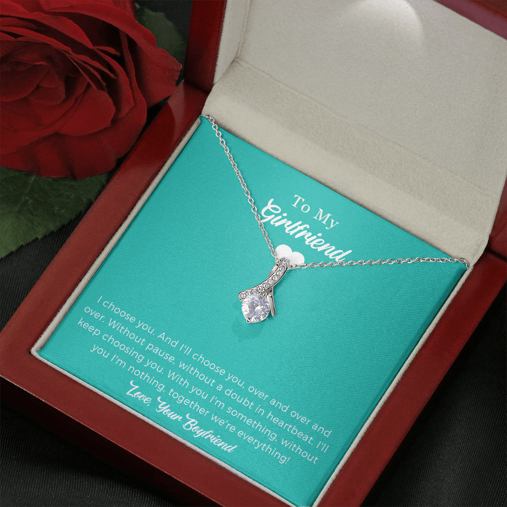Girlfriend Alluring Beauty Necklace Gift For Girlfriend Form Boyfriend