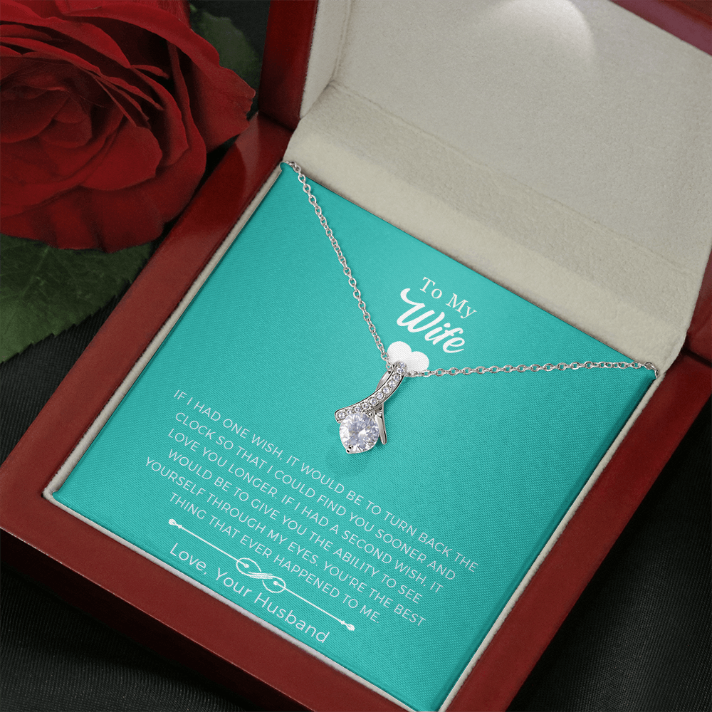 Valentine's Day Alluring Beauty Necklace Gift for Wife