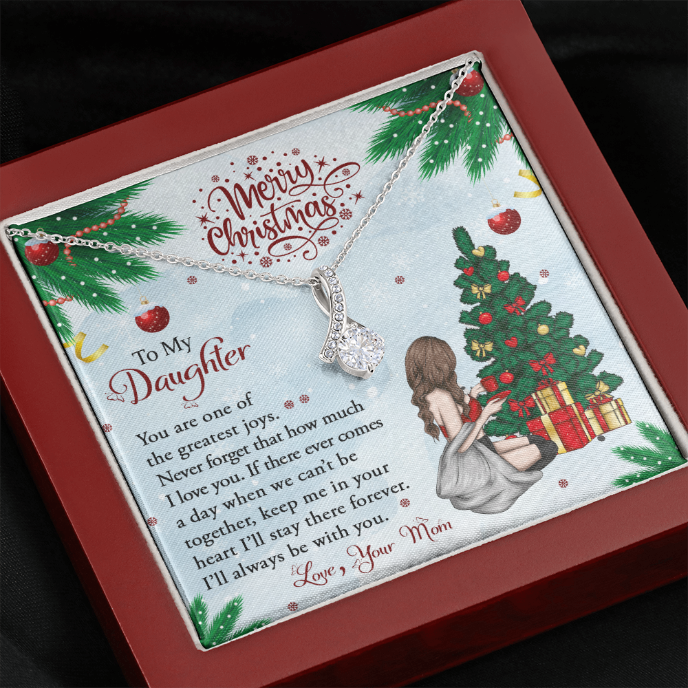 Daughter Gifts From Mom and Dad Necklace