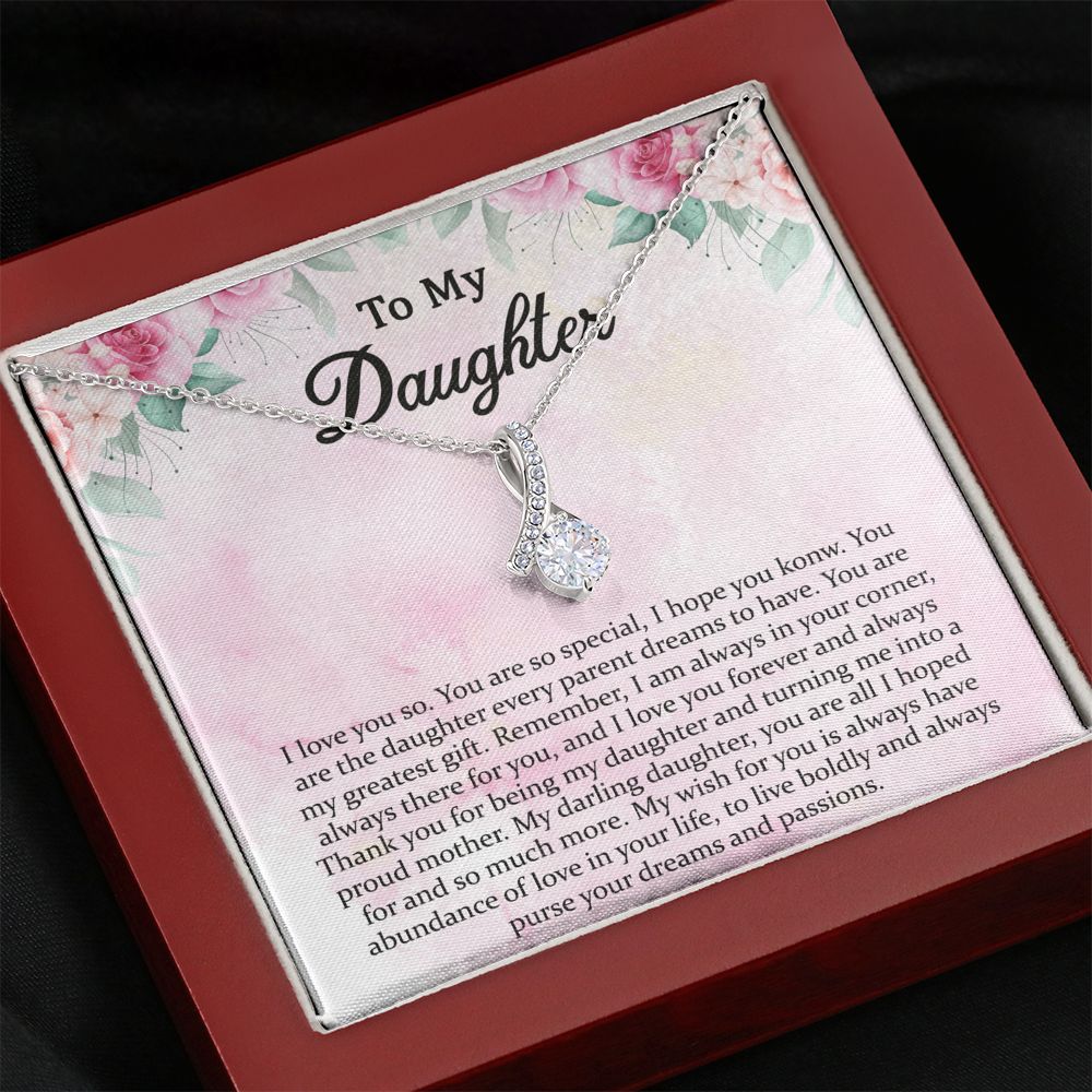 Daughter Gift from Mom to Daughter Necklace Gift for Daughter Birthday Gift