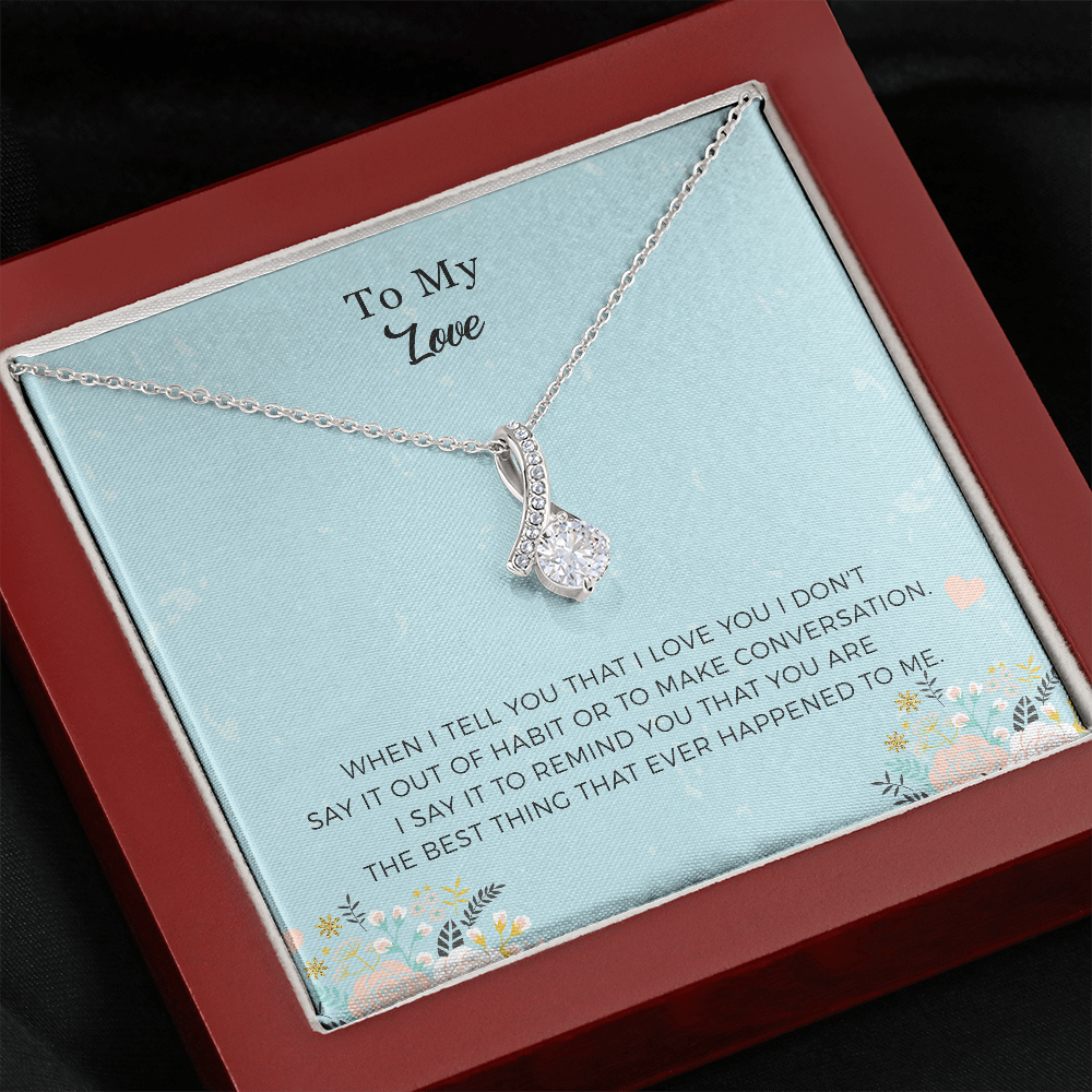 Alluring Beauty Necklace for Girlfriend/Wife, Valentines Day, Romantic Anniversary, Birthday Gift Ideas