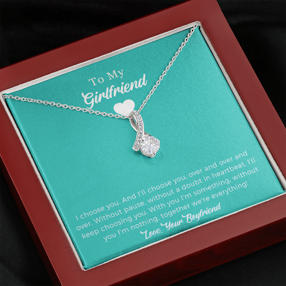 Girlfriend Alluring Beauty Necklace Gift For Girlfriend Form Boyfriend