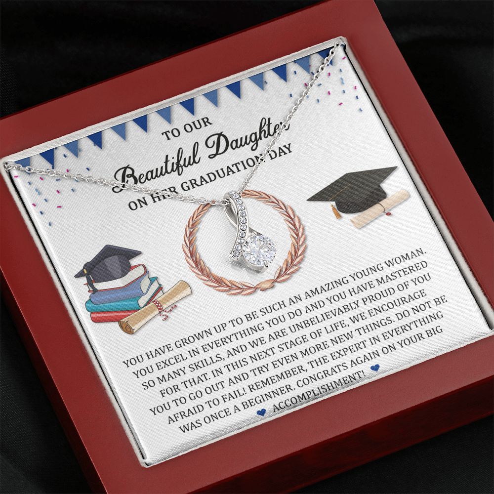 Graduation Necklace For Girls Alluring Beauty Necklace