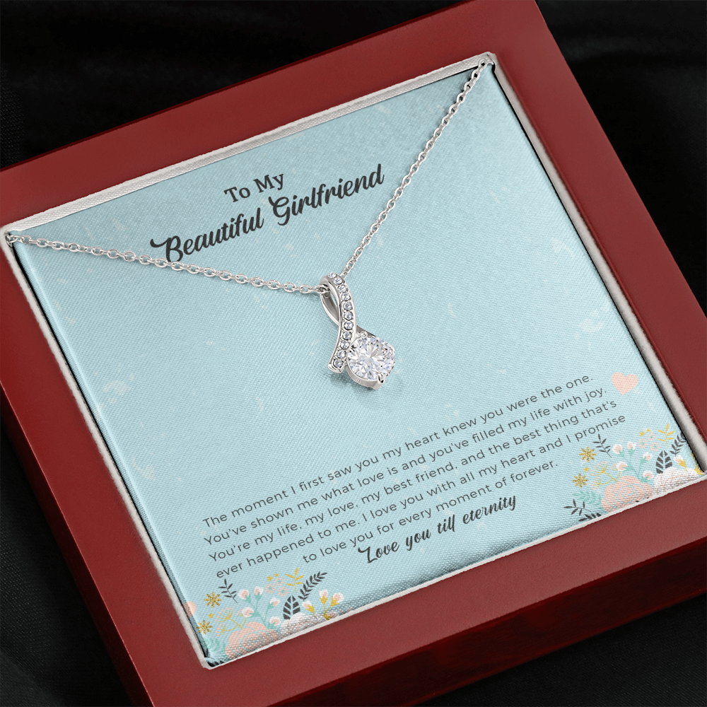To My Soulmate Alluring Beauty Necklace, Valentines Gift To My Girlfriend