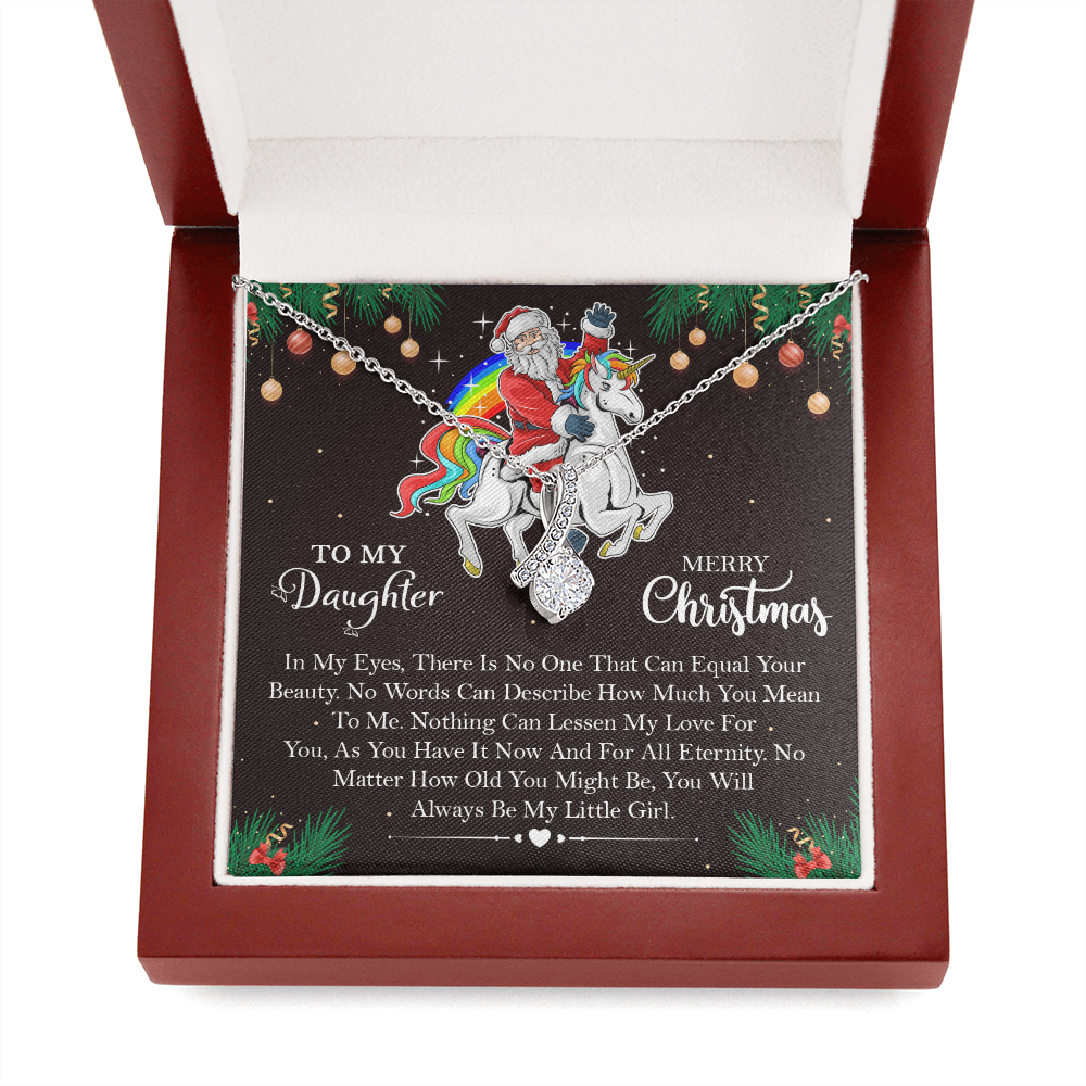 Daughter Gifts From Mom and Dad Necklace
