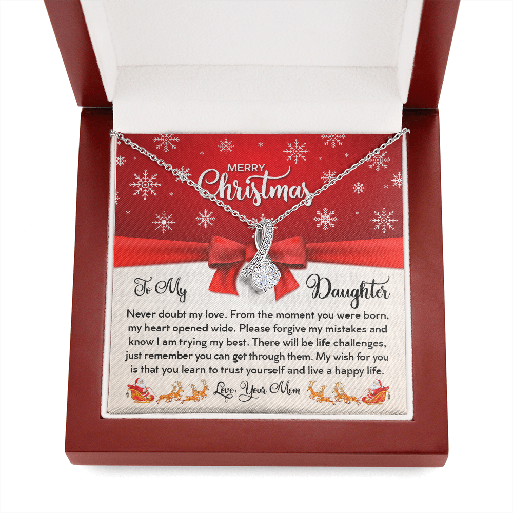 Daughter Gifts From Mom and Dad Necklace