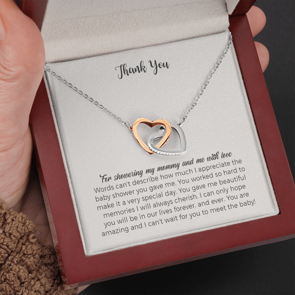 Baby Shower Hostess Gift Thank You Baby Shower Host Gifts Baby Shower Wording Baby Shower Favors Pregnancy Wish Necklace Gifts For Her