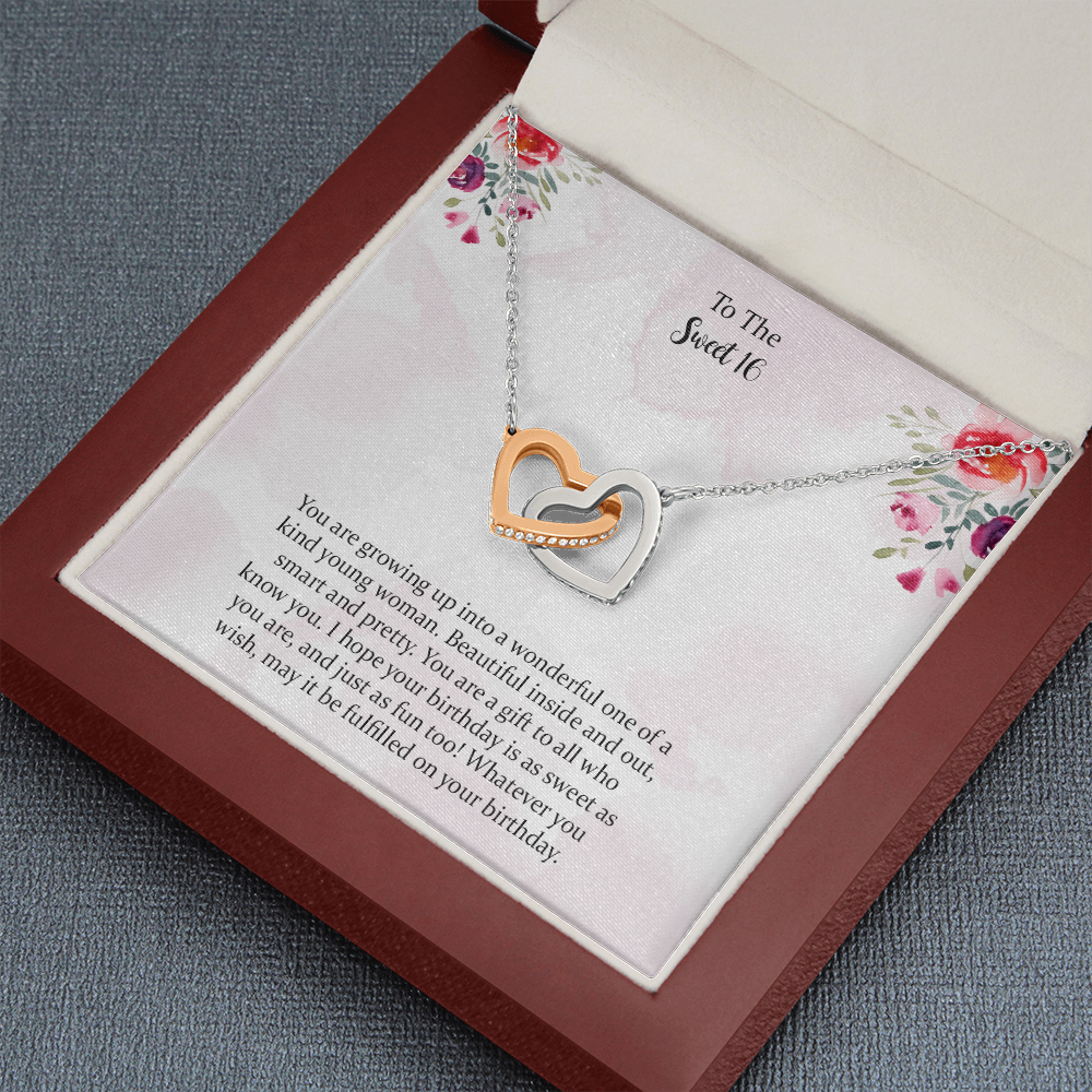Sweet 16 Gift, 16th Birthday Gift Girl Necklace, Sweet 16 Necklace, Gift For 16 Year Old Girl