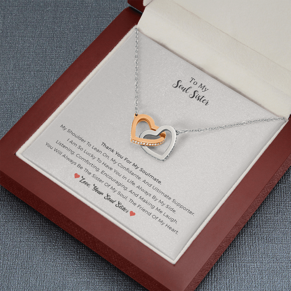 Best Friend Gift Jewelry,  Friendship Necklace To Soul Sister, Unbiological Sister, Bff Gifts For Birthday, Long Distance, Thank You