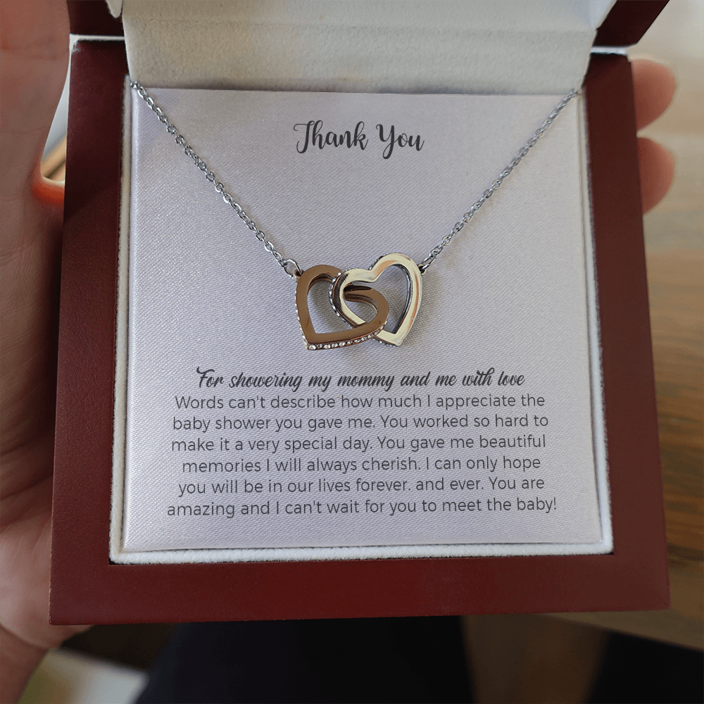 Baby Shower Hostess Gift Thank You Baby Shower Host Gifts Baby Shower Wording Baby Shower Favors Pregnancy Wish Necklace Gifts For Her