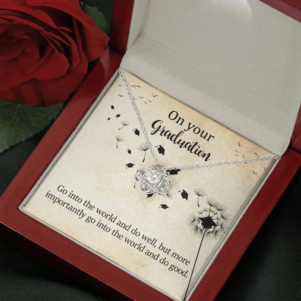 Graduation Necklace Gift for Her, Congratulations Jewelry Gift, Friend Grad Gift, Message, Quotes, Gift Idea