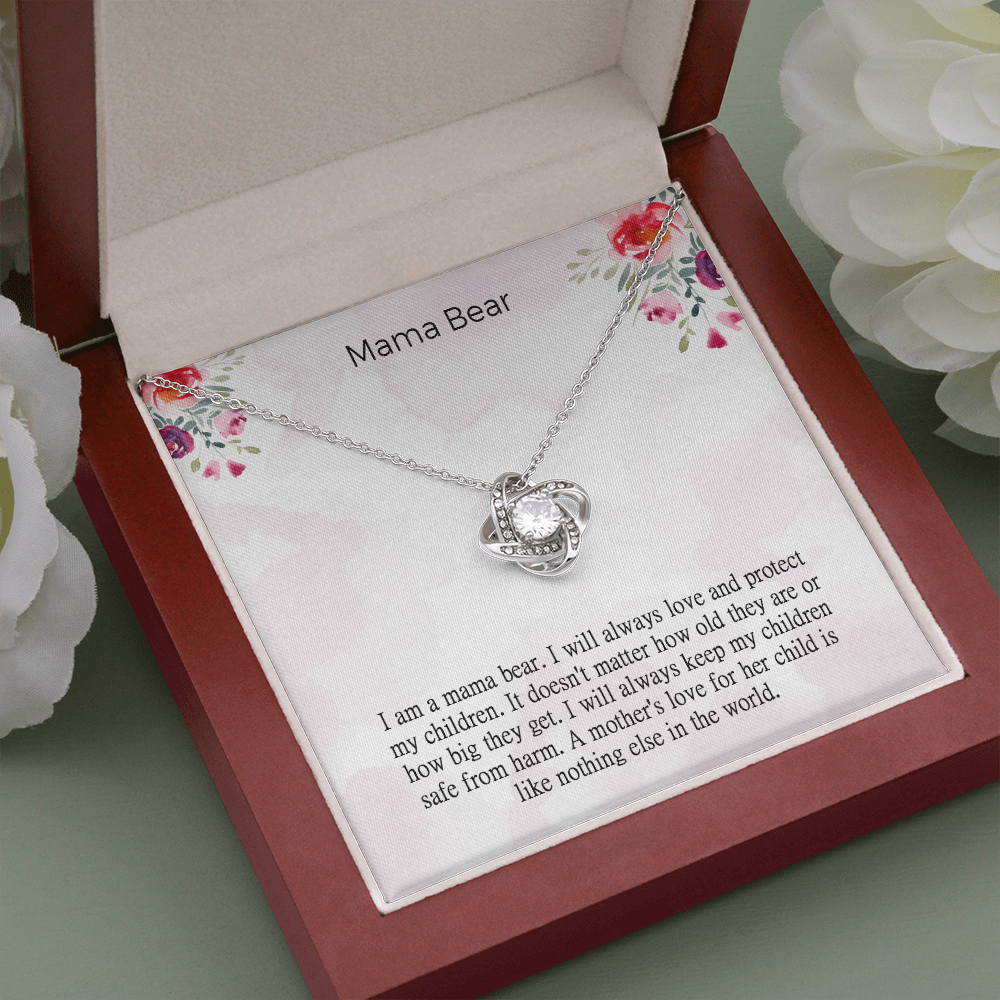 Mama Bear Necklace, New Mothers Gift,  Mothers Day Gift, Mom Gift, Mama Bear Jewelry For Pregnant Friend
