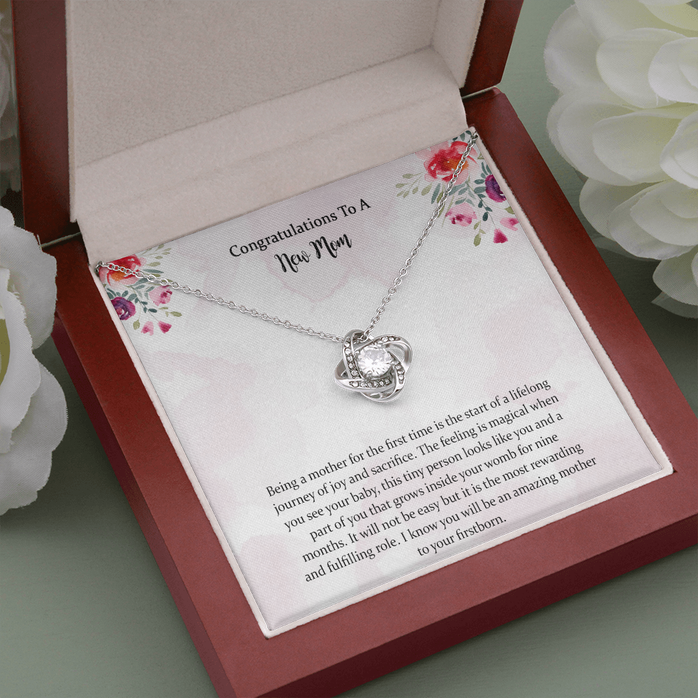 Pregnancy Gift Necklace,Baby Shower Gift, New Mom, Expectant Mother, Pregnant Friend