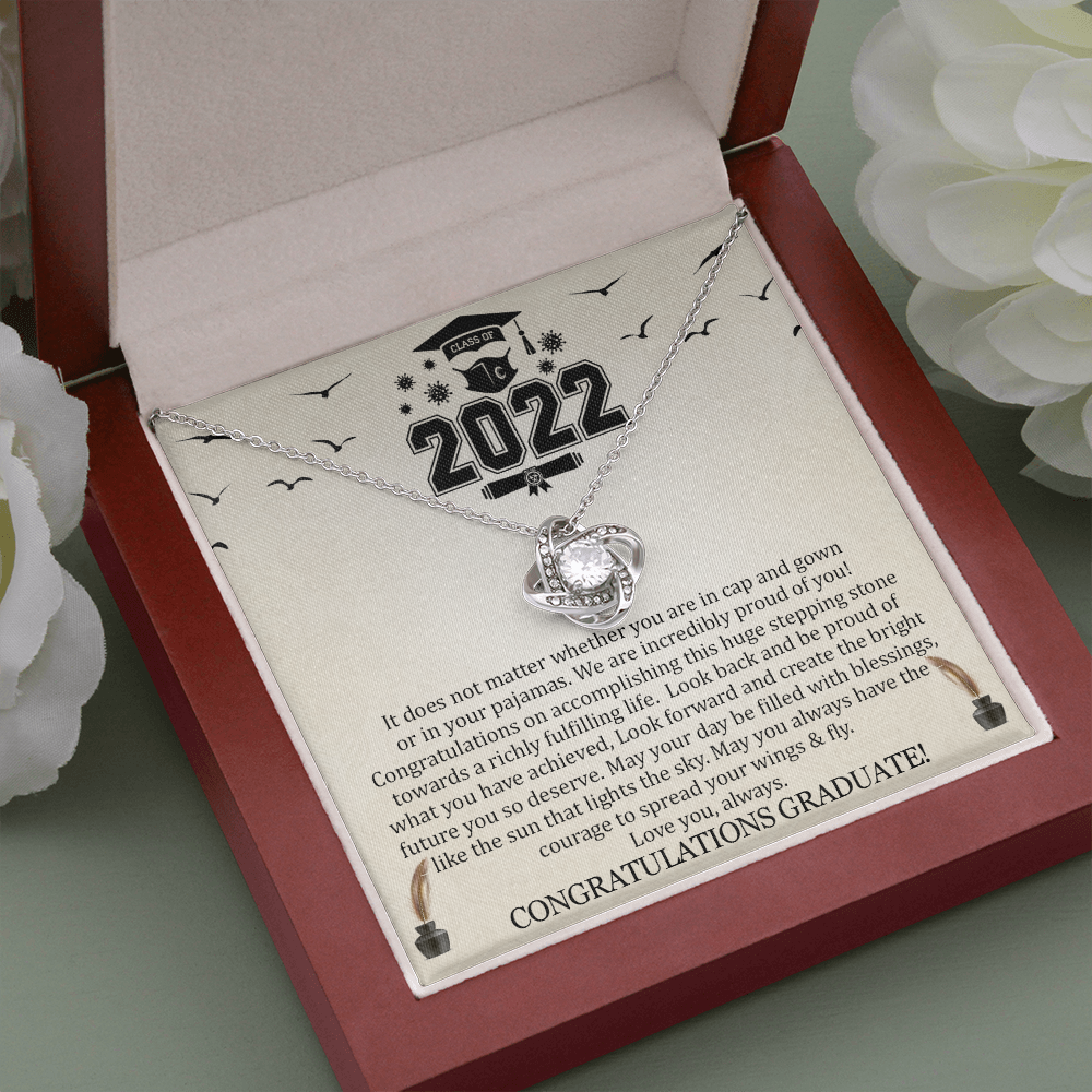 Class Of 2022 Graduation Necklace Gift For Daughter, Senior 2022 Graduation Gift