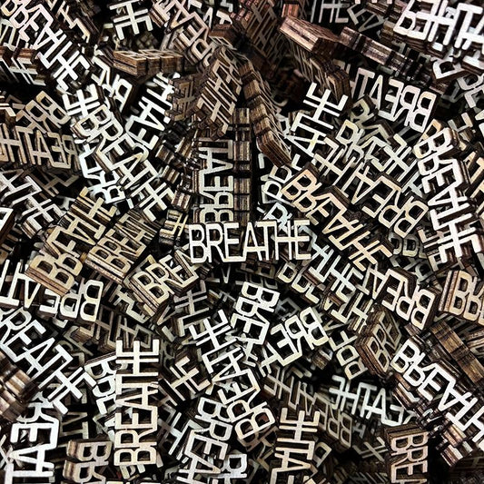 BREATHE wooden cutouts 140 per pack