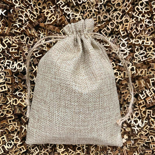 FUCK wooden cutouts - Refill your Jar of Fucks! 140 per pack