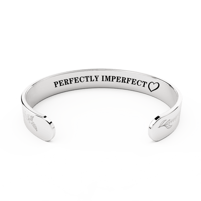 "Perfectly Imperfect" Silver-plated Bracelet