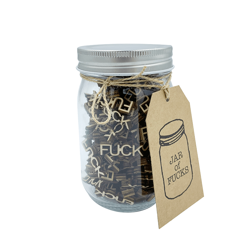 Fucks to Give (13oz) Gift Jar - Encouragement Gift