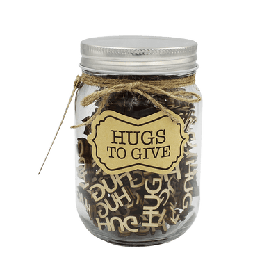 Hugs to Give (12oz) Gift Jar - Encouragement Gift