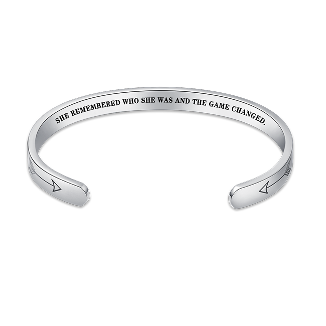 She Remembered Who She Was and the Game Changed. Bracelet